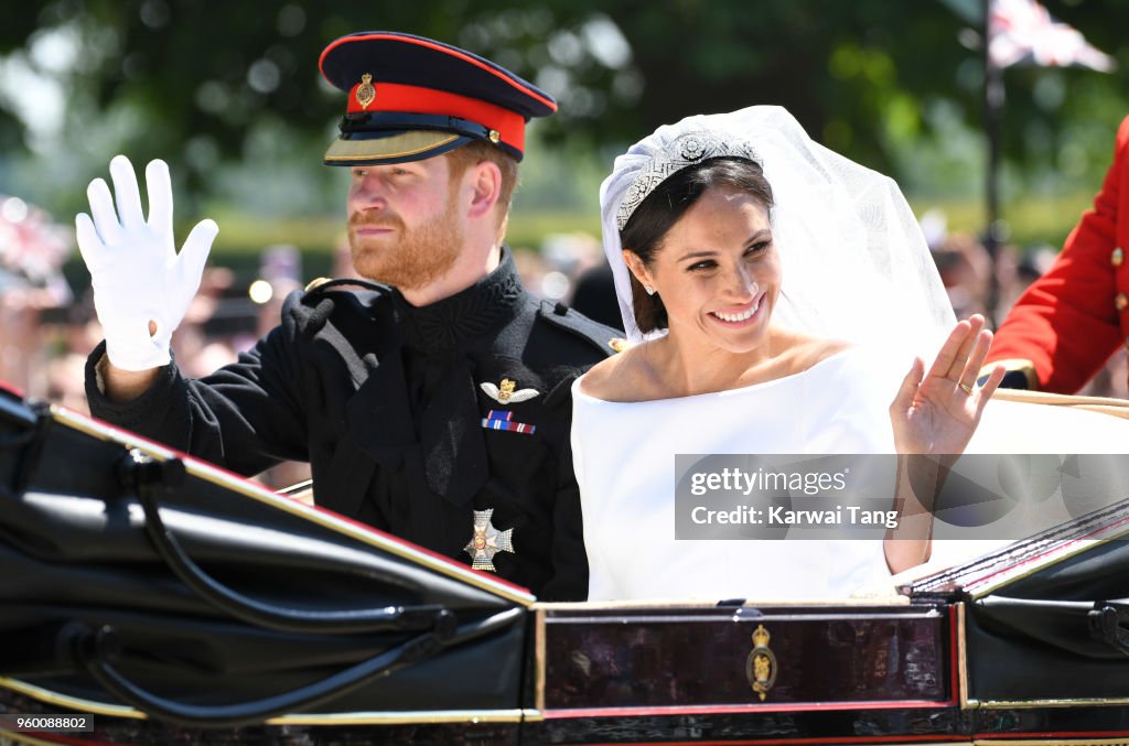 Prince Harry Marries Ms. Meghan Markle - Procession