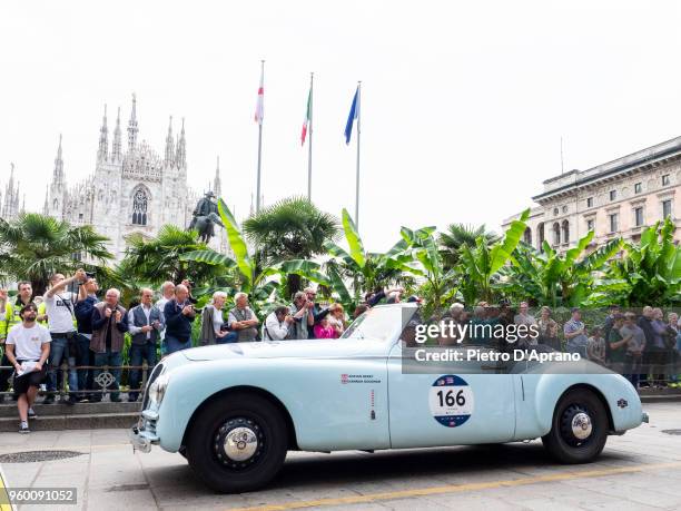 Farina Bristol during 1000 Miles Historic Road Race on May 19, 2018 in Milan, Italy.