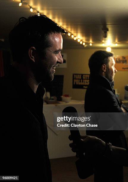 Actor Sullivan Stapleton and Actor Joel Edgerton arrive at "Animal Kingdom" Premiere at Egyptian Theatre during the 2010 Sundance Film Festival on...