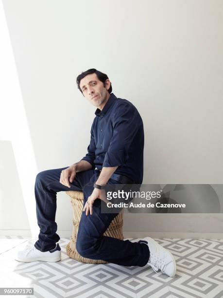 Filmmaker Marcello Fonte is photographed for Self Assignment, on May, 2018 in Cannes, France. . .
