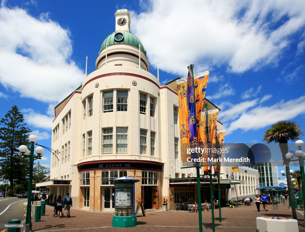 Temperance & General building in Napier