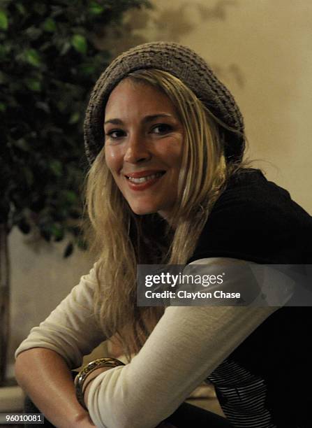 Actress Mirrah Foulkes poses at the "Animal Kingdom" Premiere at Egyptian Theatre during the 2010 Sundance Film Festival on January 22, 2010 in Park...