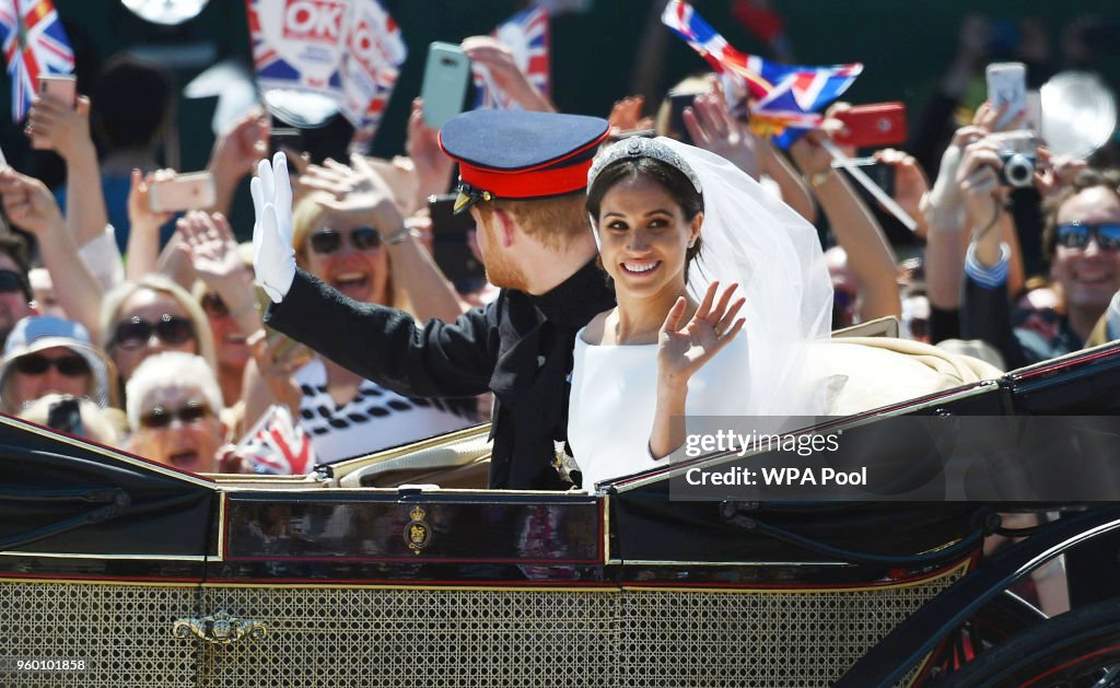 Prince Harry Marries Ms. Meghan Markle - Procession