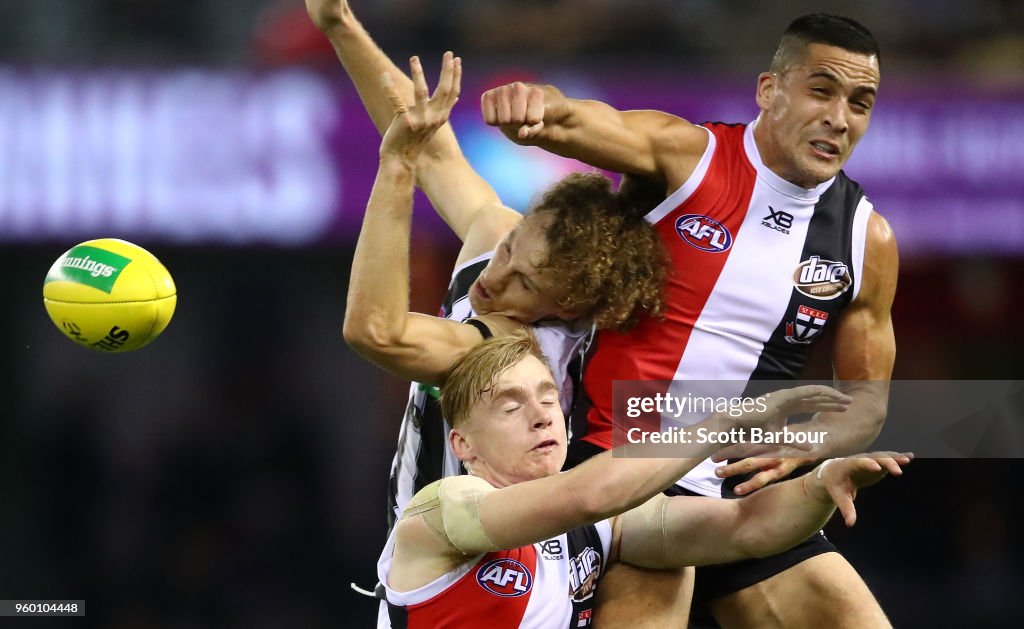 AFL Rd 9 - St Kilda v Collingwood