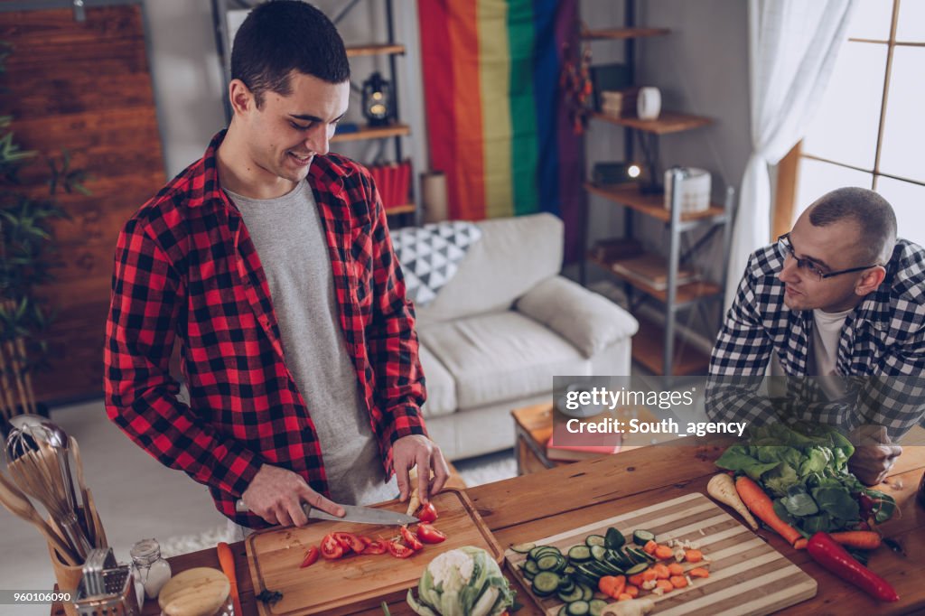 Par hacer una comida juntos