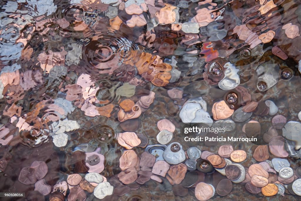 Coins in a Wishing Well