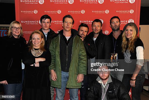 Producer Liz Watts, Actress Jacki Weaver, Actor James Frecheville, Actor Ben Mendelsohn, Director David Michôd, Actor Joel Edgerton, Editor Luke...