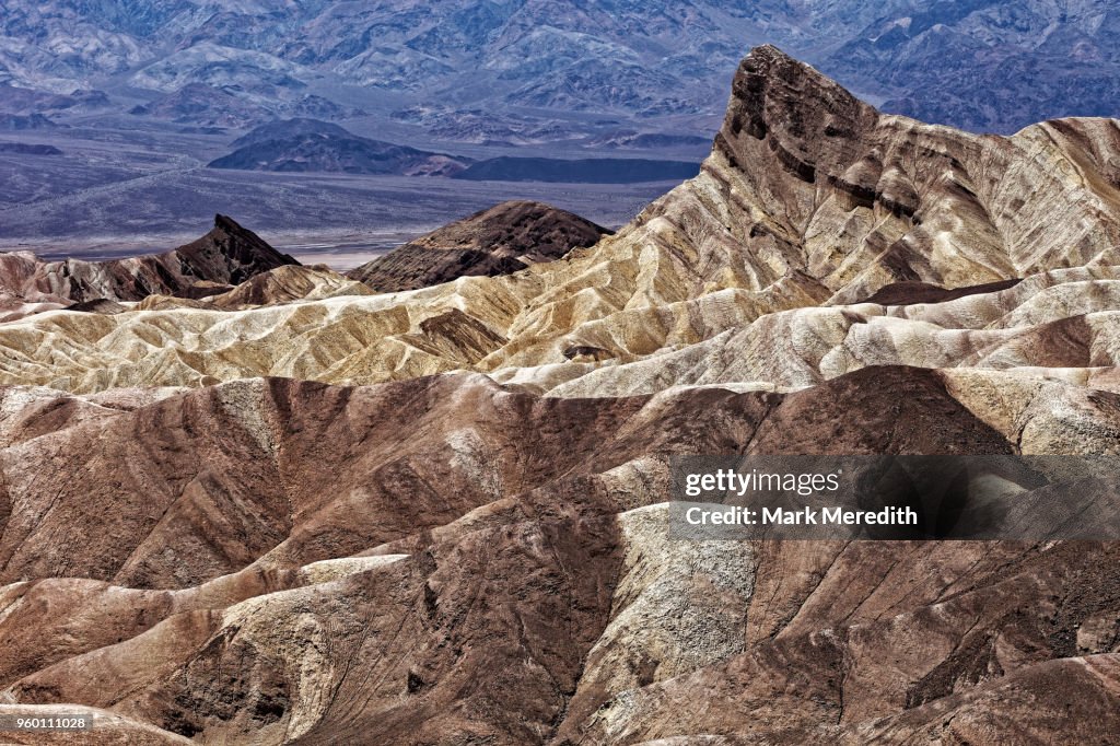 Zabriskie Point in Death Valley