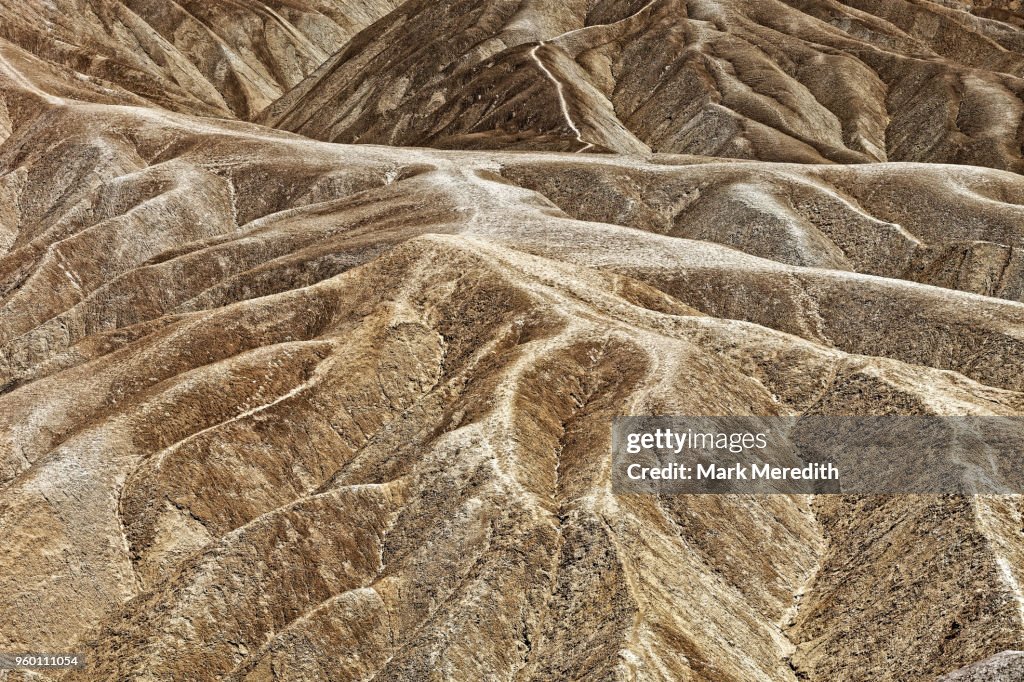 Zabriskie Point in Death Valley