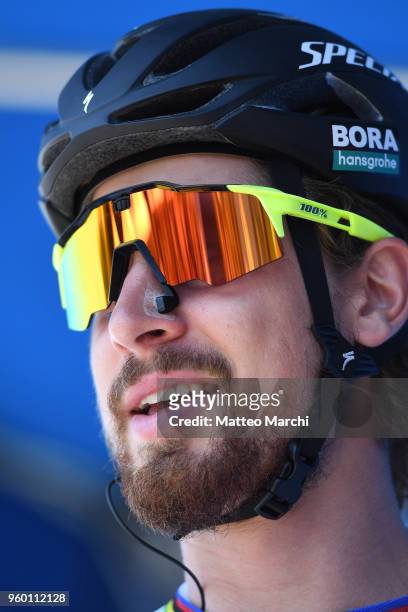 Peter Sagan of Slovakia and Team Bora-Hansgrohe before stage five of the 13th Amgen Tour of California, a 176km stage from Stockton to Elk Grove on...