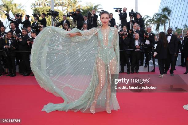 Lara Leito attends the Closing Ceremony & screening of "The Man Who Killed Don Quixote" during the 71st annual Cannes Film Festival at Palais des...