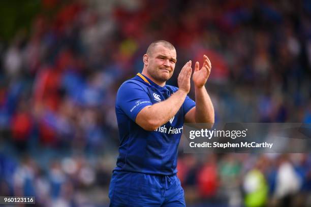 Dublin , Ireland - 19 May 2018; Jack McGrath of Leinster following the Guinness PRO14 semi-final match between Leinster and Munster at the RDS Arena...