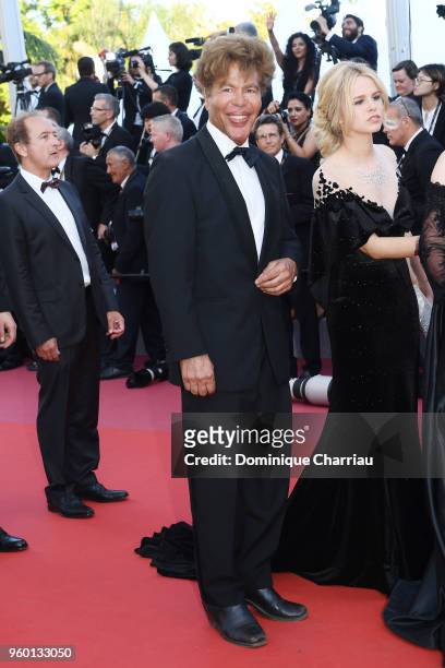 Igor Bogdanoff and Julie Jardon attends the screening of Closing Ceremony & "The Man Who Killed Don Quixote" during the 71st annual Cannes Film...