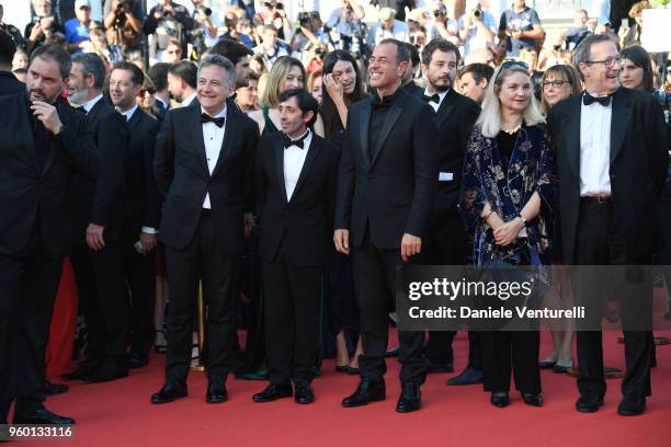 Actor Francesco Acquaroli, actor Marcello Fonte and director Matteo Garrone attend the Closing Ceremony & screening of "The Man Who Killed Don...