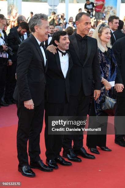 Actor Francesco Acquaroli, actor Marcello Fonte and director Matteo Garrone attend the Closing Ceremony & screening of "The Man Who Killed Don...