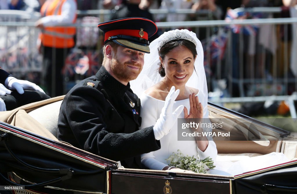 Prince Harry Marries Ms. Meghan Markle - Procession