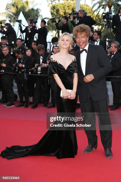 Julie Jardon and Igor Bogdanoff attend the screening of Closing Ceremony & "The Man Who Killed Don Quixote" during the 71st annual Cannes Film...