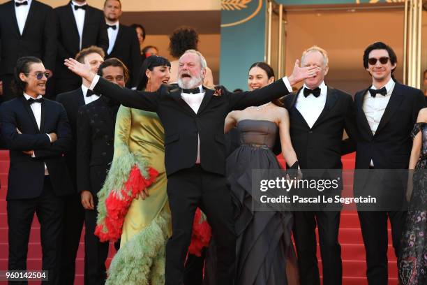 Oscar Jaenada, Gregoire Melin, Oscar Jaenada, Rossy de Palma, Terry Gilliam, Olga Kurylenko, Stellan Skarsgard and Adam Driver attend the Closing...