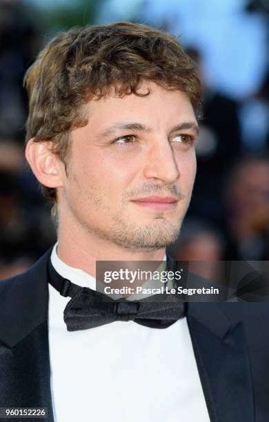 Niels Schneider attends the Closing Ceremony & screening of "The Man Who Killed Don Quixote" during the 71st annual Cannes Film Festival at Palais...