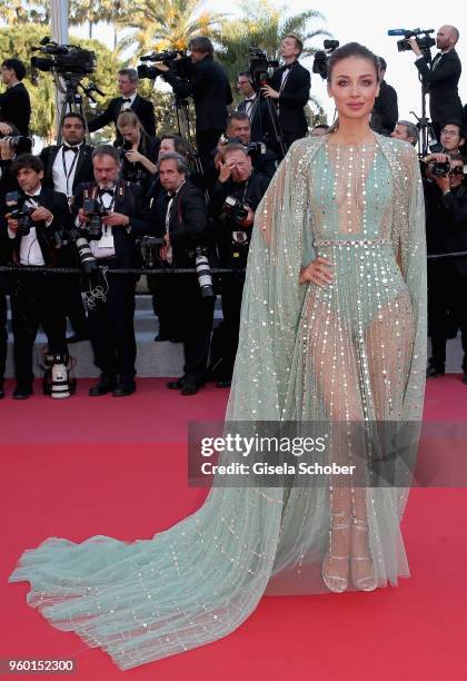 Lara Leito attends the Closing Ceremony & screening of "The Man Who Killed Don Quixote" during the 71st annual Cannes Film Festival at Palais des...