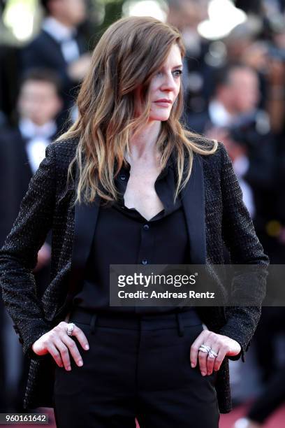 Chiara Mastroianni attends the Closing Ceremony & screening of "The Man Who Killed Don Quixote" during the 71st annual Cannes Film Festival at Palais...