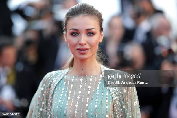 Lara Leito attends the Closing Ceremony & screening of "The Man Who Killed Don Quixote" during the 71st annual Cannes Film Festival at Palais des...