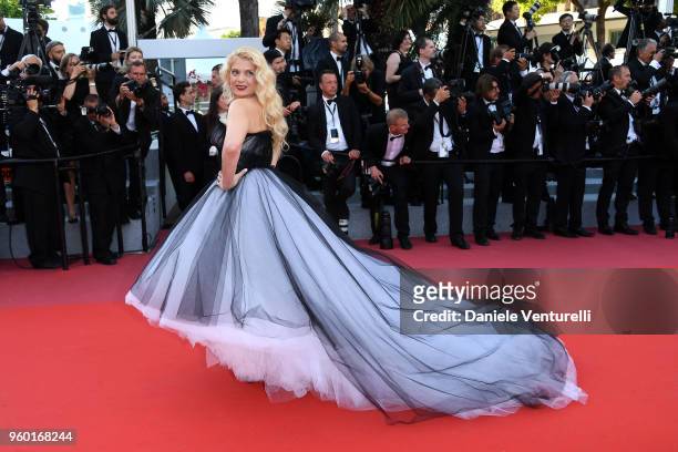 Angela Ismailos attends the Closing Ceremony & screening of "The Man Who Killed Don Quixote" during the 71st annual Cannes Film Festival at Palais...