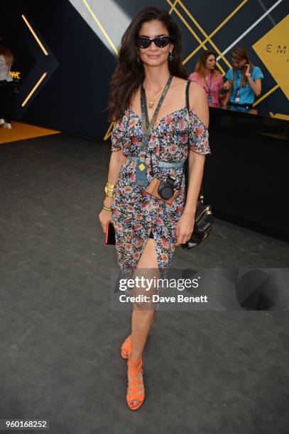 Shermine Shahrivar attends ABB FIA Formula E BMW i Berlin E-Prix 2018 on May 19, 2018 in Berlin, Germany.