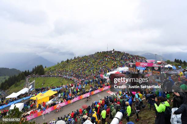 Arrival / Jan Polanc of Slovenia and UAE Team Emirates / followed to the finish by Rodolfo Andres Torres Agudelo of Colombia and Team Androni...