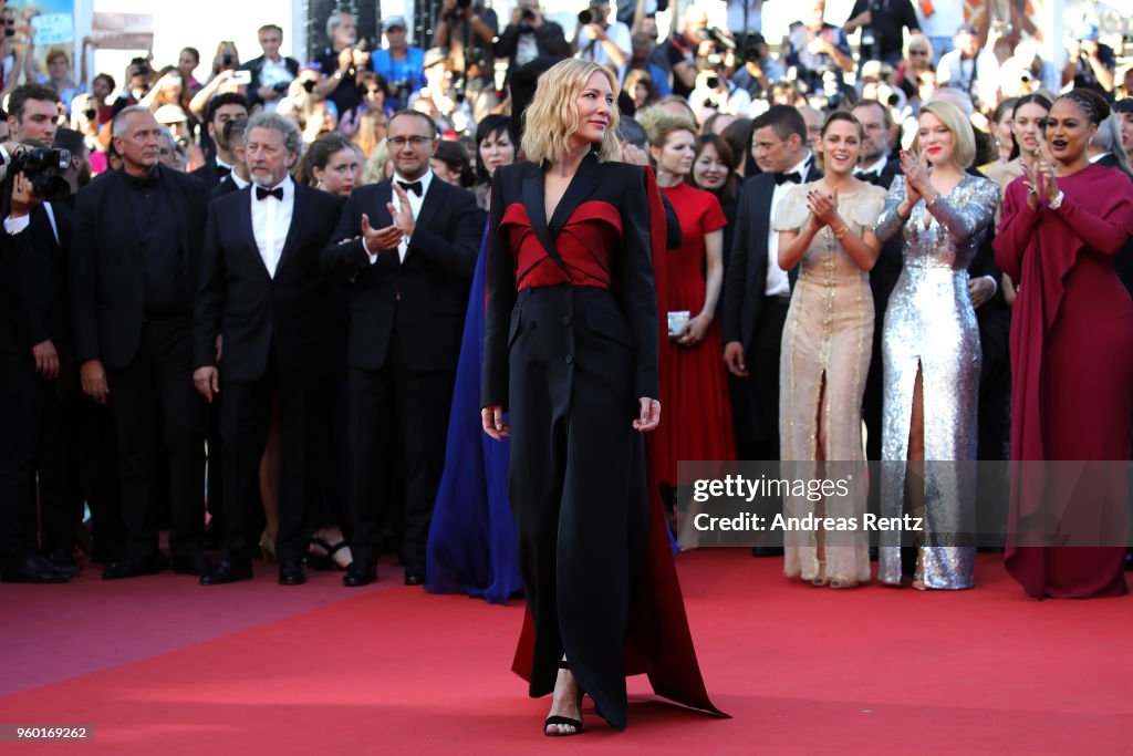 Closing Ceremony & "The Man Who Killed Don Quixote" Red Carpet Arrivals - The 71st Annual Cannes Film Festival