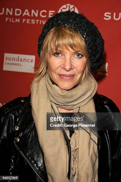 Actress Kate Capshaw attends the "The Company Men" Premiere at Eccles Center Theatre during the 2010 Sundance Film Festival on January 22, 2010 in...
