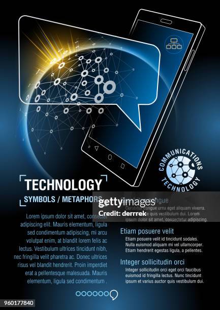 Smart Phone Communications Technology High-Res Vector Graphic - Getty ...