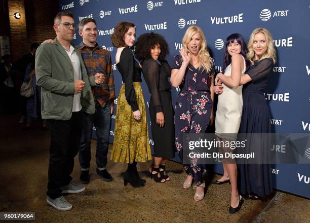 Producer and writer Stu Zicherman, Evan Jonigkeit, Eden Epstein, Jasmine Matthews, Ella Purnell, Stephanie Danler of Starz's Sweetbitter and Pili...