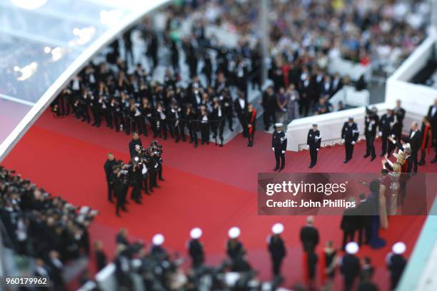 Jury members Chang Chen, Denis Villeneuve, Ava DuVernay, Lea Seydoux, Jury president Cate Blanchett, Jury members Kristen Stewart, Khadja Nin, Robert...