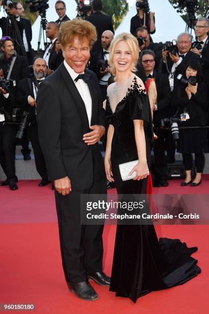 Igor Bogdanoff and Julie Jardon attend the screening of Closing Ceremony & "The Man Who Killed Don Quixote" during the 71st annual Cannes Film...
