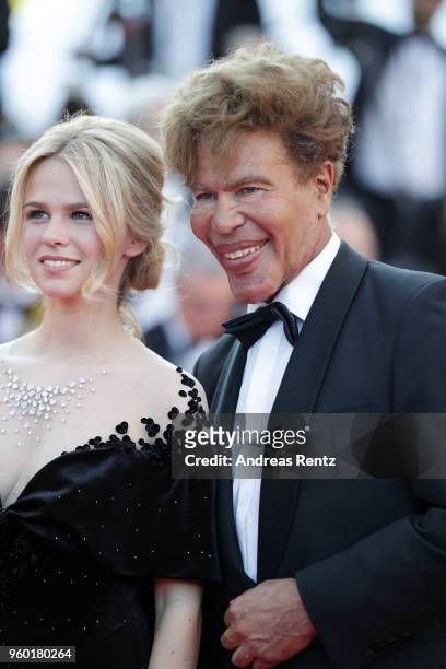 Julie Jardon and Igor Bogdanoff attend the screening of Closing Ceremony & "The Man Who Killed Don Quixote" during the 71st annual Cannes Film...
