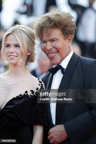 Julie Jardon and Igor Bogdanoff attend the screening of Closing Ceremony & "The Man Who Killed Don Quixote" during the 71st annual Cannes Film...