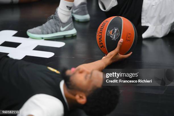 Chasson Randle, #2 of Real Madrid during the 2018 Turkish Airlines EuroLeague F4 Real Madrid Official Practice at Stark Arena on May 19, 2018 in...