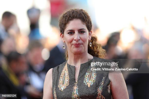 Annemarie Jacir attends the Closing Ceremony & screening of "The Man Who Killed Don Quixote" during the 71st annual Cannes Film Festival at Palais...