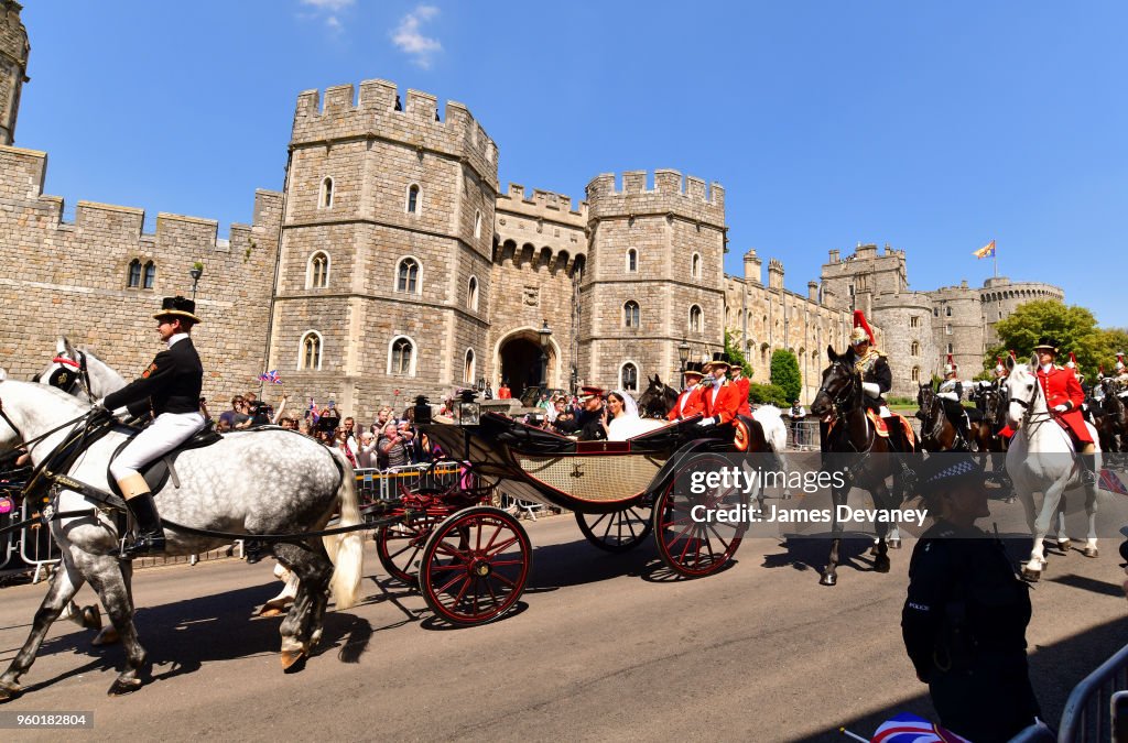 Prince Harry Marries Ms. Meghan Markle - Procession