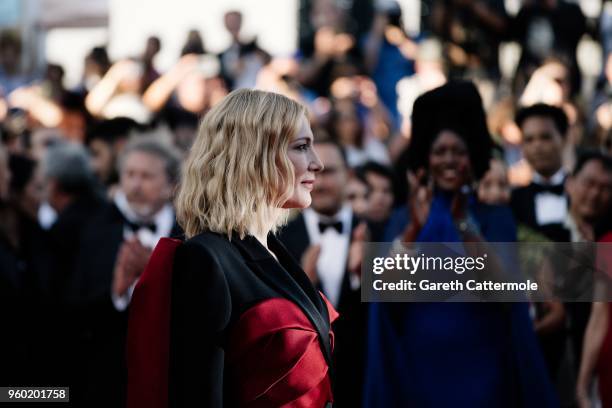 Cate Blanchett attend the Closing Ceremony & screening of 'The Man Who Killed Don Quixote' during the 71st annual Cannes Film Festival at Palais des...