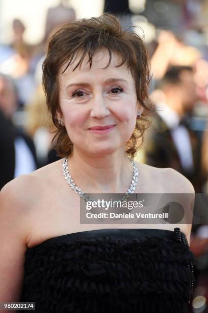 Nicoletta Braschi attends the Closing Ceremony during the 71st annual Cannes Film Festival at Palais des Festivals on May 19, 2018 in Cannes, France.