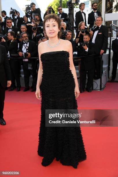 Nicoletta Braschi attends the Closing Ceremony during the 71st annual Cannes Film Festival at Palais des Festivals on May 19, 2018 in Cannes, France.