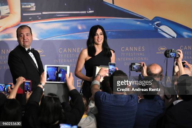 Director Nadine Labaki winner of the Jury Prize award for 'Capharnaum' attends the press conference for the Palme D'Or Winner during the 71st annual...