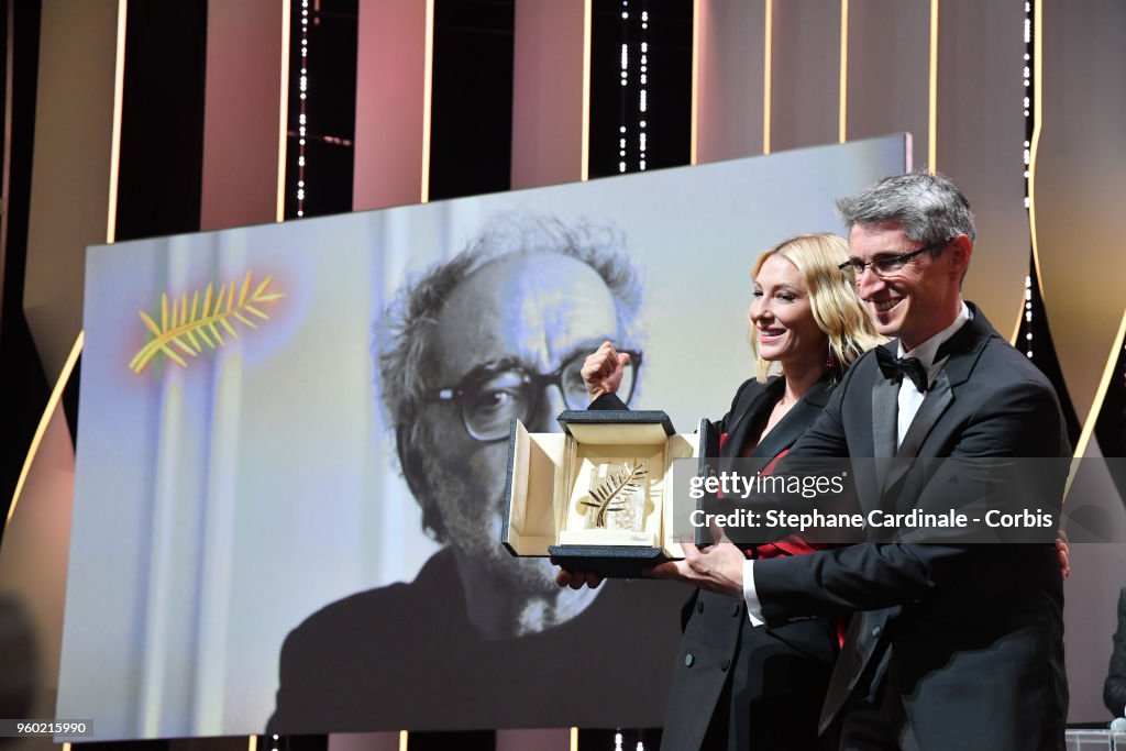 Closing Ceremony - The 71st Annual Cannes Film Festival