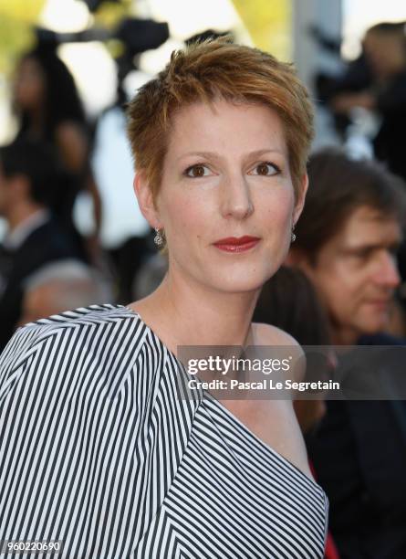 Natacha Polony attends the screening of "The Man Who Killed Don Quixote" and the Closing Ceremony during the 71st annual Cannes Film Festival at...