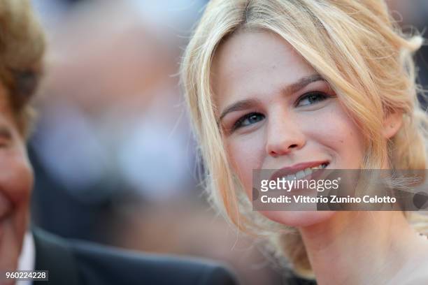 Julie Jardon attends the screening of "The Man Who Killed Don Quixote" and the Closing Ceremony during the 71st annual Cannes Film Festival at Palais...
