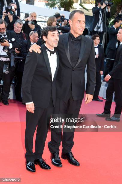 Italian director Matteo Garrone and Italian actor Marcello Fonte attends the Closing Ceremony and the screening of "The Man Who Killed Don Quixote"...