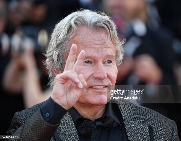 Actor John Savage arrives for the screening of 'The Man who Killed Don Quixote' and Closing Awards Ceremony at the 71st Cannes Film Festival in...