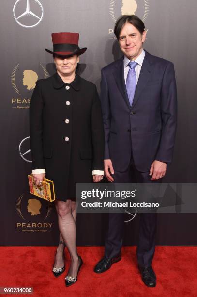 Writer and Producer Amy Sherman-Palladino and Producer Daniel Palladino attend The 77th Annual Peabody Awards Ceremony at Cipriani Wall Street on May...